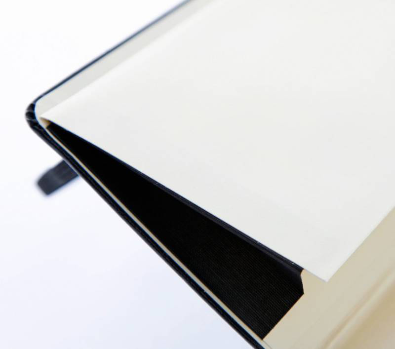 Блокнот Moleskine CLASSIC SOFT 190х250мм 192стр. линейка мягкая обложка фиксирующая резинка черный 385252 - Вид №1