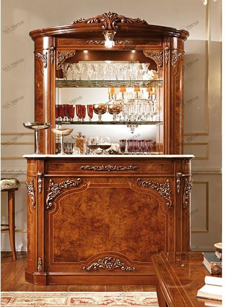 Barnini Oseo Барный шкаф из фанерованной древесины Reggenza luxury X030