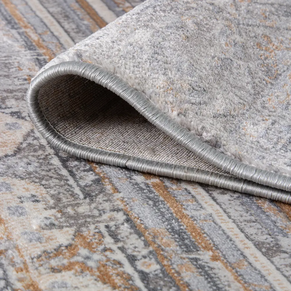 Ковер Merinos Зингер 60x110 см серый для спальни 89417902 STLM-1578209 - Вид №4