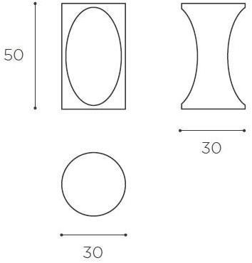 EPÒNIMO Высокий круглый мраморный журнальный столик Roll Rl 002 - Вид №4