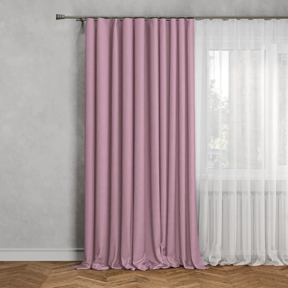 MIAMOZA Штора на ленте Сельвия в стиле неоклассика 200x280 см 88053610 STLM-1475672