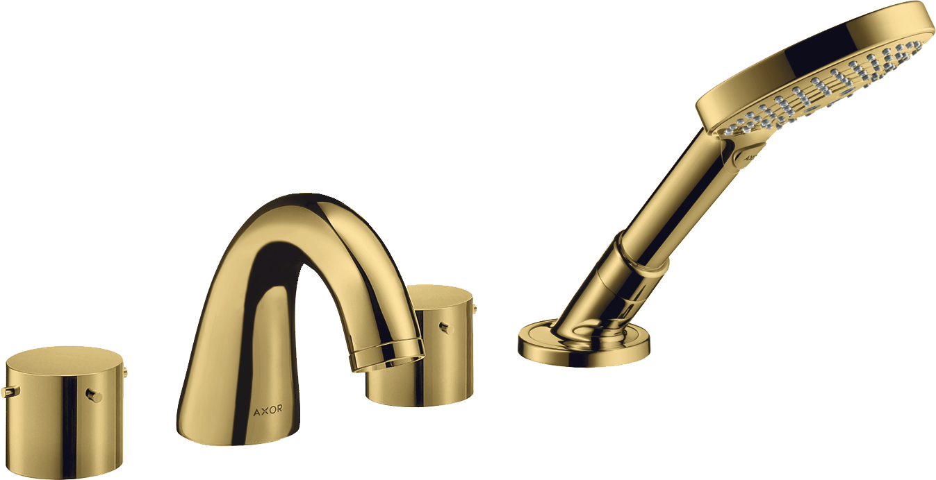 10444990 Смеситель на край ванны на 4 отверстия с нулевой ручкой AXOR STARCK