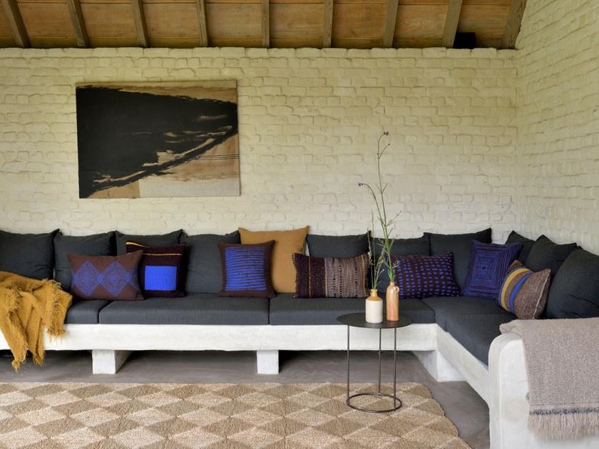 Ethnicraft Прямоугольная подушка из ткани для дивана Mystic ink 21068 - Вид №4