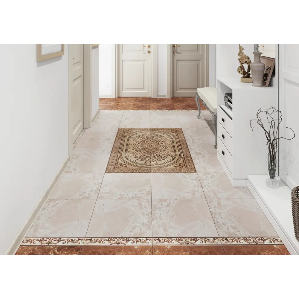 Керамогранит «Maronne», 40х40 см, 1,6 м2, цвет коричневый Grasaro STLM-2130822 - Вид №3