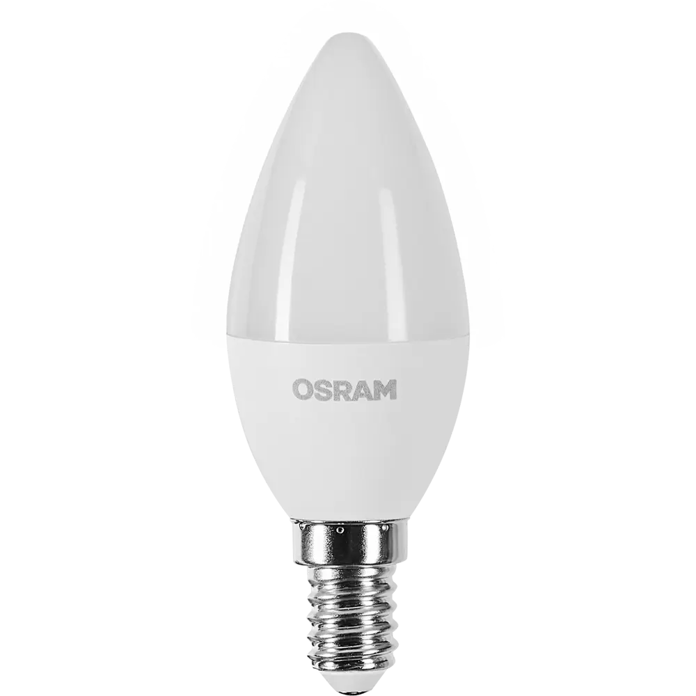 Светодиодная лампа Osram E14 9Вт теплый белый для уютного освещения 89411193 STLM-1572524 - Вид №1