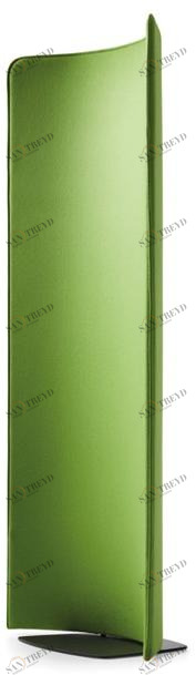 Dauphin Свободностоящая звукопоглощающая офисная перегородка из ткани Allora Ao 5922