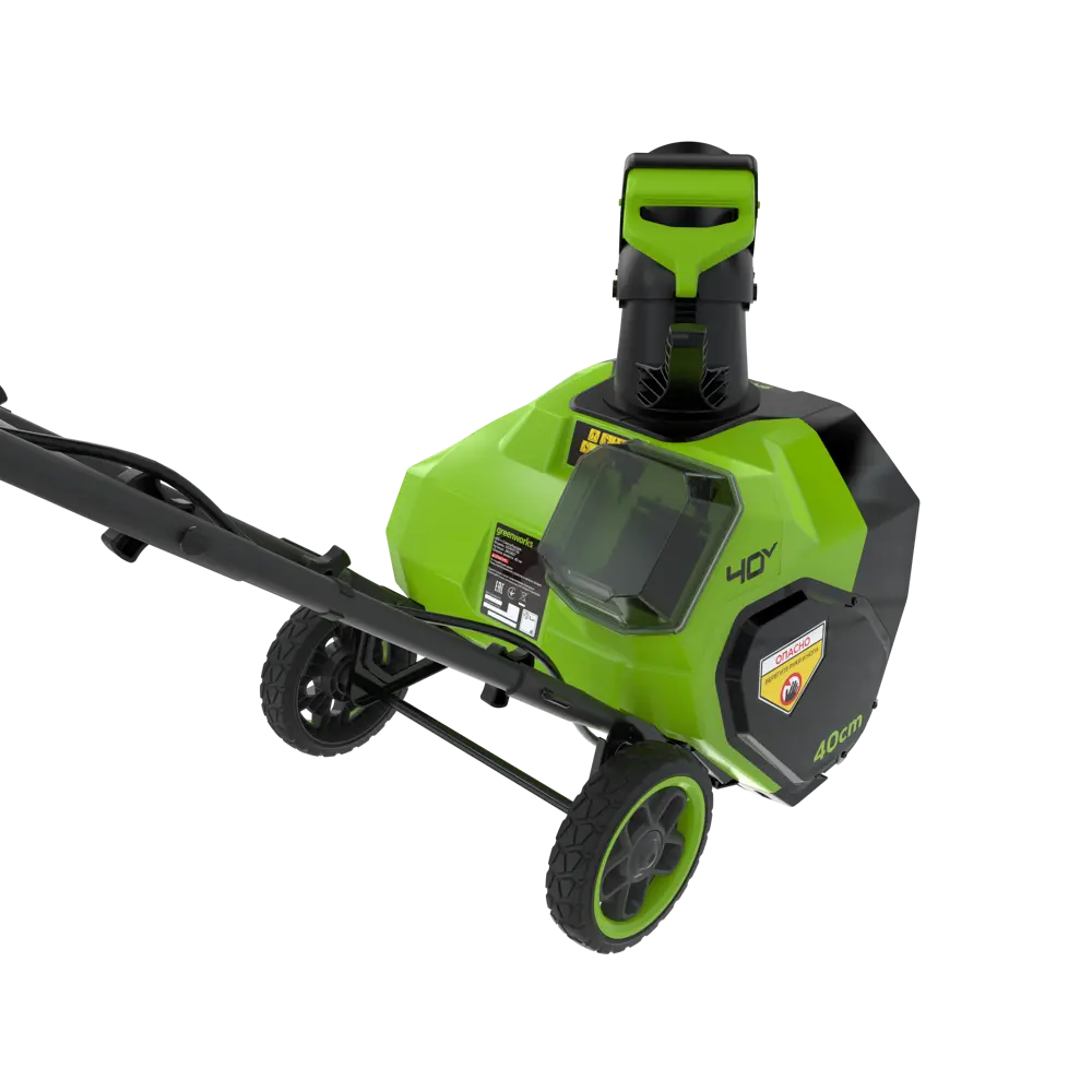 Снегоуборщик аккумуляторный Greenworks 2603607UB 40 см 4 Ач АКБ и ЗУ в комплекте STLM-2052694 - Вид №1