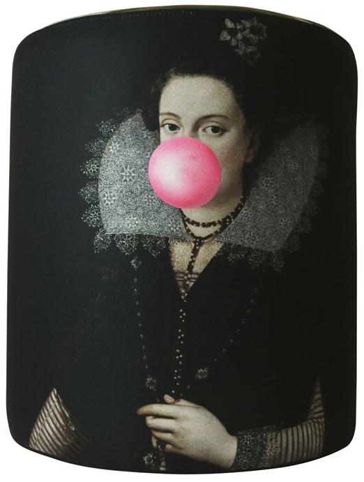 Mineheart Круглый пуф из полиэстера Bubblegum Fur/036 - fur/035 - Вид №1