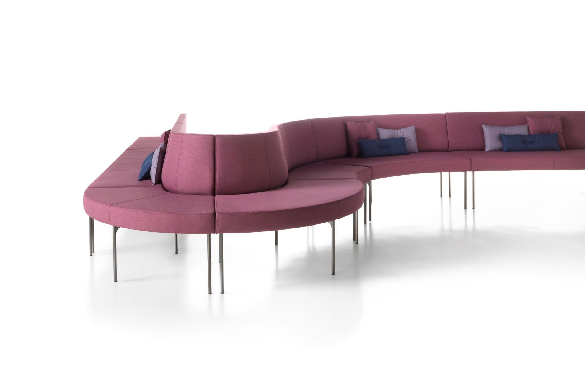 Модульная скамья из ткани со спинкой SITIA Laguna ARCH-00146120 - Вид №43