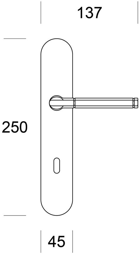 Ento Ручка из латуни на розетке Celsia 4840 - Вид №4