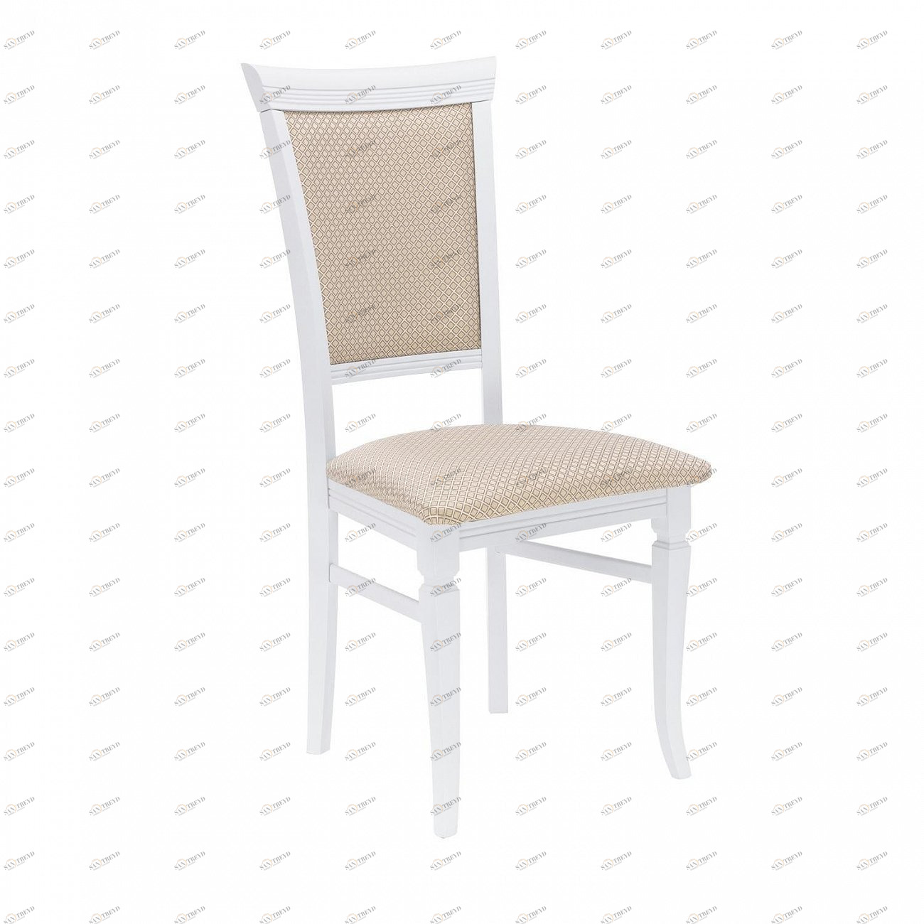 Стул мягкий со спинкой антина ваниль Leset "Монтана" IMPEX  00-3967259 Бежевый;белый 