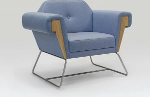 Liqui Contracts Стул из ткани с подлокотниками Hove club