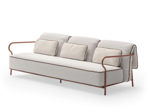 3-местный алюминиевый садовый диван