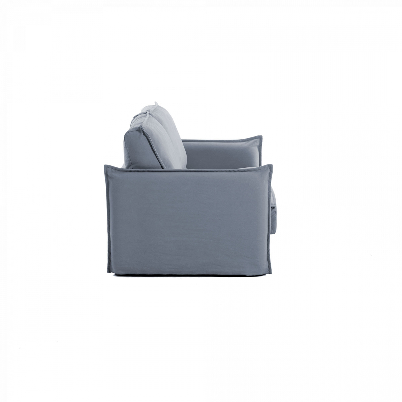 071154 Диван 160cm полиуретан синий La Forma Samsa  - Вид №4