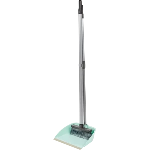 Щетка с совком Inloran Ленивка с ручкой 80 см цвет мятный