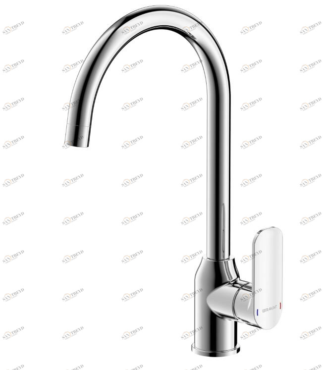 Смеситель для кухни Louise F7191183CP-RUS bravat