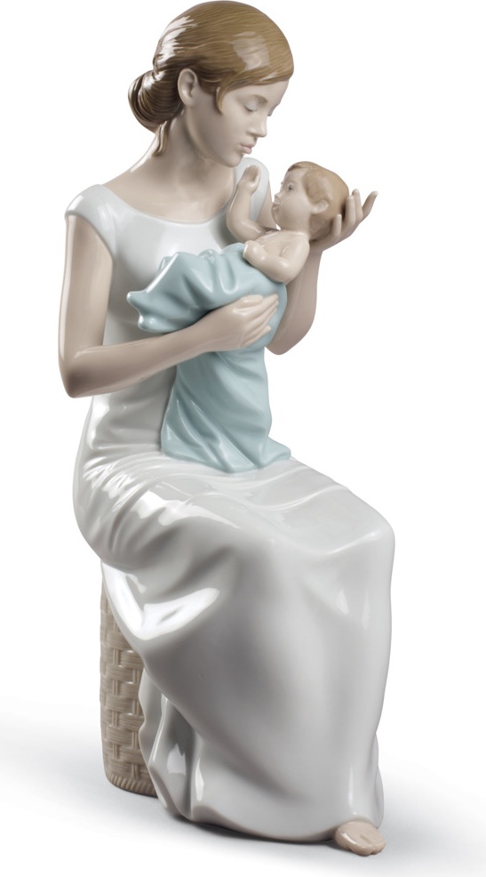 10669067 LLADRO Фигурка Lladro "Нежная колыбельная" 11х30см Фарфор Lladró 