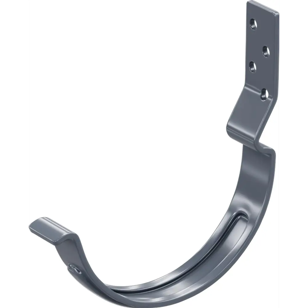 Держатель желоба карнизный Ø125 темно-серый ВЕГА STLM-2211961