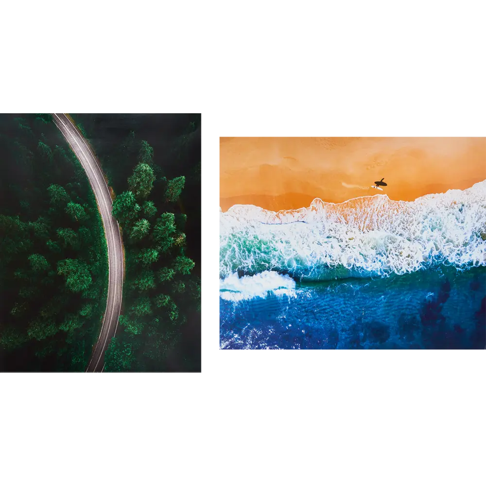 Постер Арт дизайн Полёт мечты 39x49 см 2 шт STLM-2201387