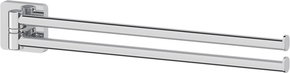 AVA 016 Держатель полотенец поворотный двойной 37 cm ELLUX Avantgarde