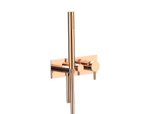 Настенный смеситель для ванны с 3 отверстиями и ручным душем