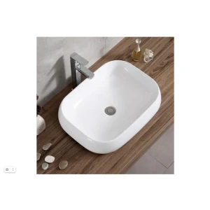 92000386 Раковина для ванной WESNAART 4050-ROU 4050-ROU накладная 16.50x58.50 цвет белый STLM-1464282