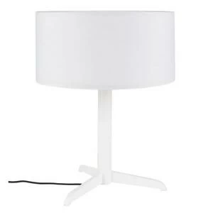 Лампа настольная Shelby, белая