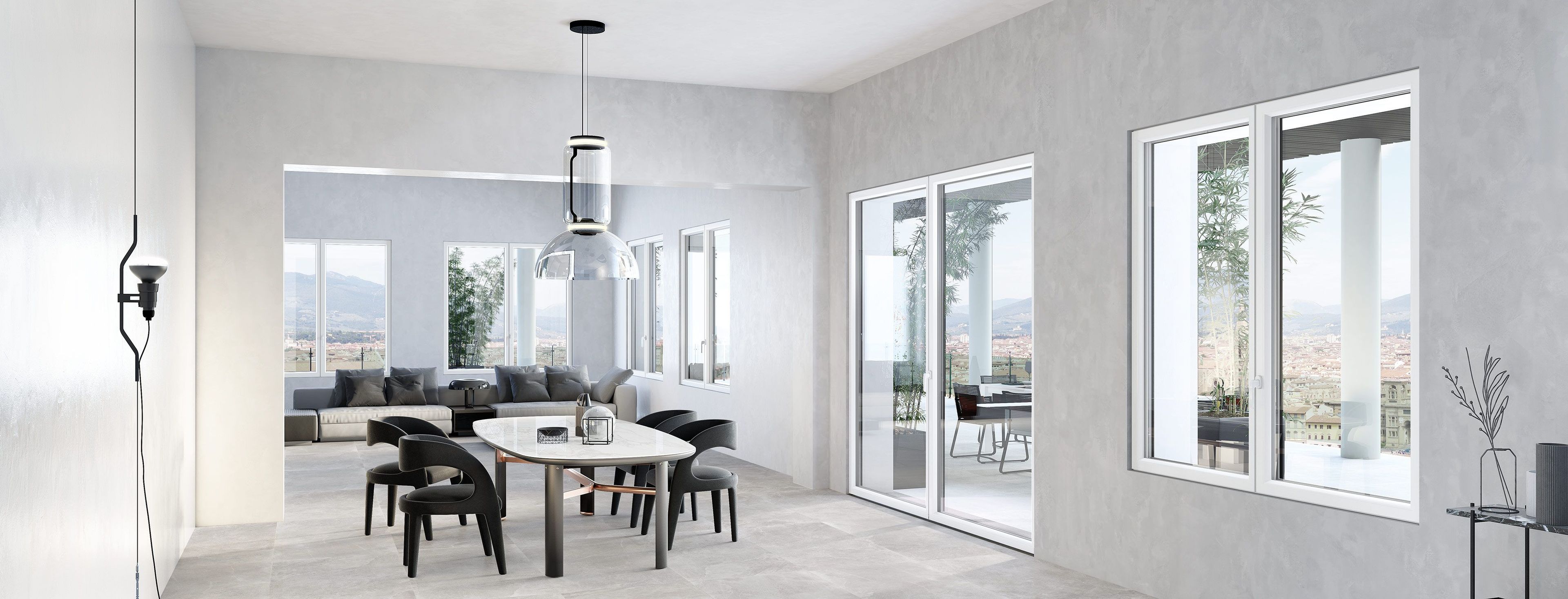 ПВХ створки окна D&V Serramenti TOTAL LIGHT ARCH-00137665 - Вид №6