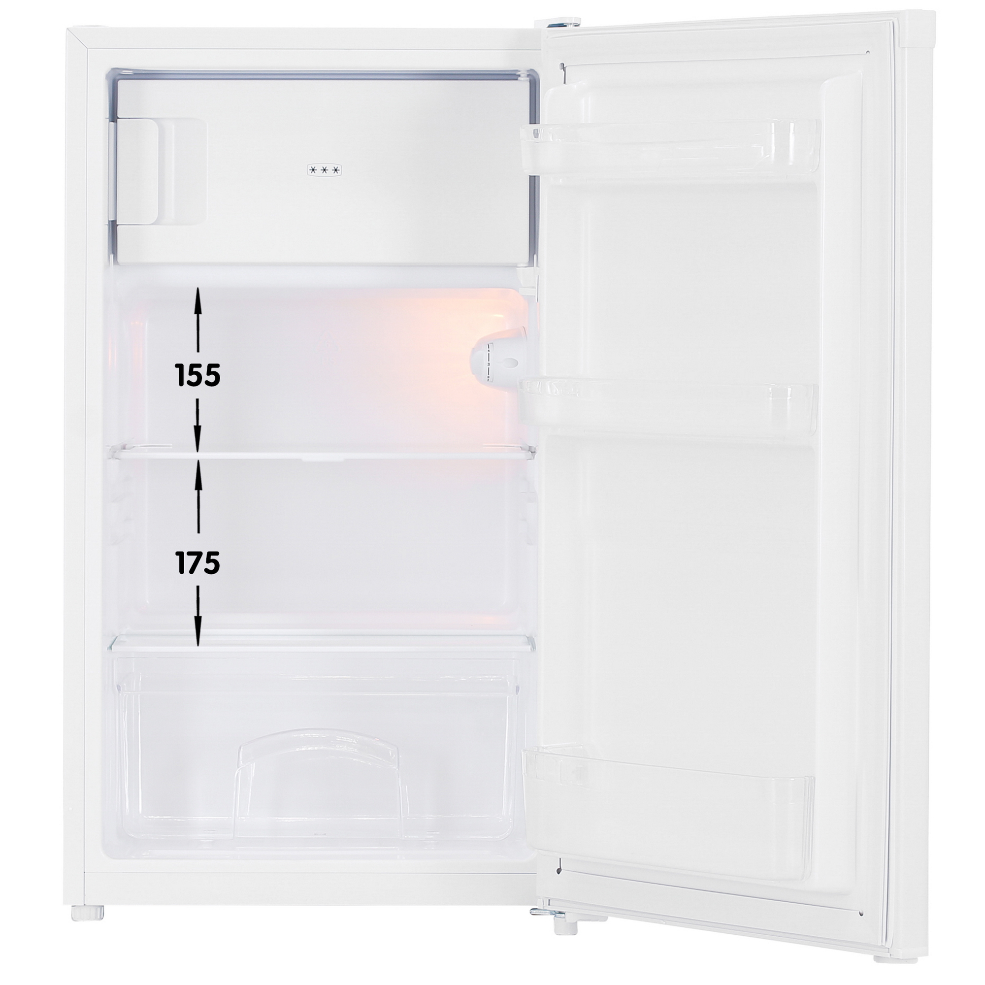 5095217 Холодильник компактный   DEXP SE-09AHA белый STDN-0089969 - Вид №1