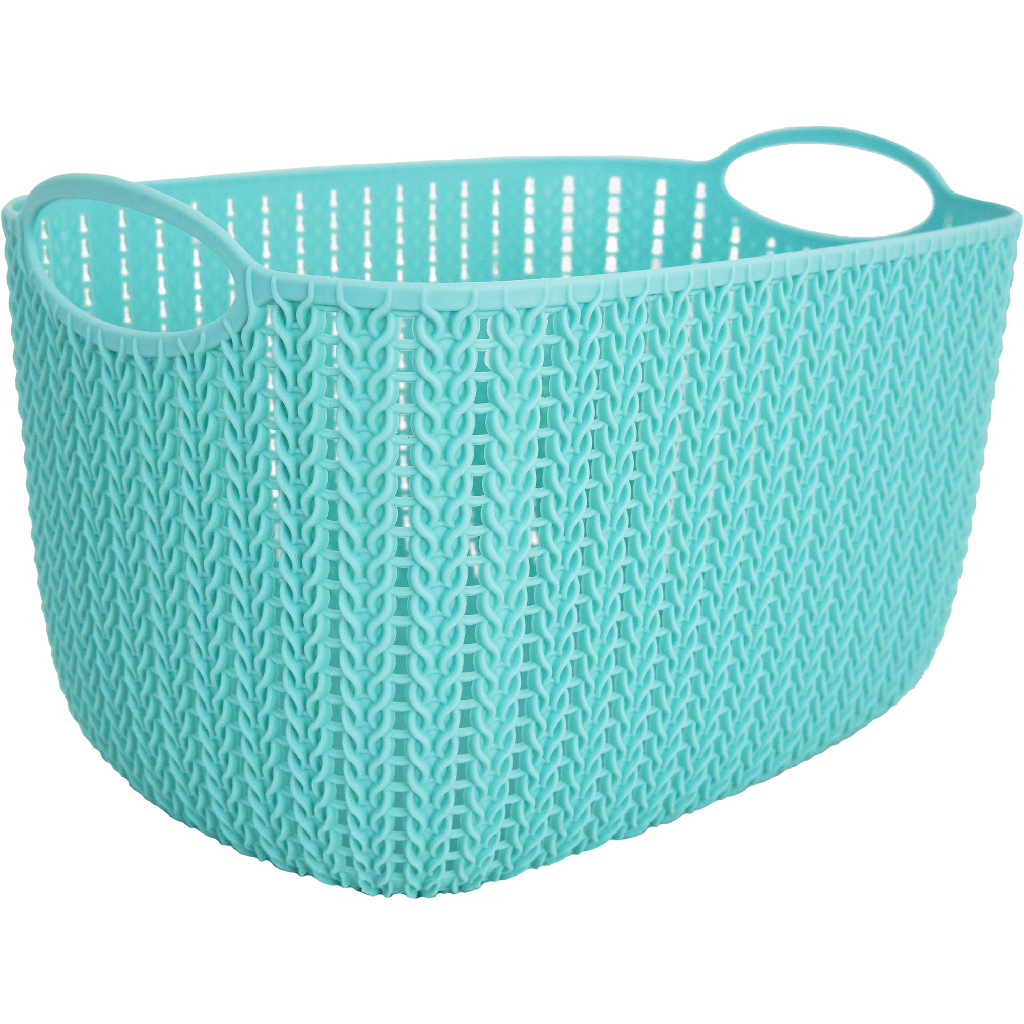 82138014 Корзинка для хранения «Вязание», 7 л, цвет морская волна Santreyd 