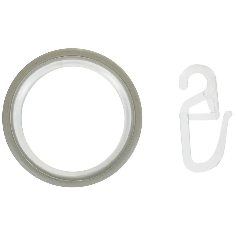 Кольцо с крючком Inspire 2 см цвет белый антик STLM-2119812