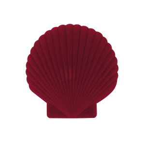 DYVENUSRE Шкатулка для украшений shell, красная Doiy
