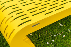 Наружное сиденье из нержавеющей стали