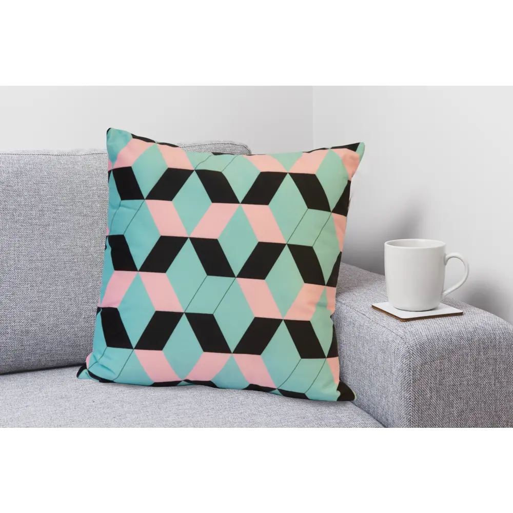 Подушка Шаранта 40х40 см цвет бирюзовый SEASONS STLM-2043825 - Вид №3