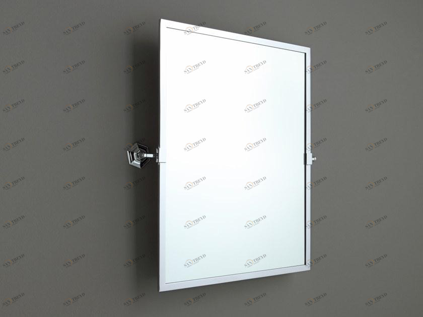 BLEU PROVENCE Наклонное настенное зеркало прямоугольной формы Specchi in metallo sun-id-1497074