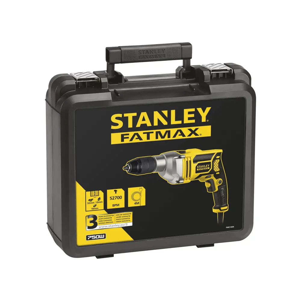 Дрель ударная Stanley Fatmax FME140K, 750 Вт STLM-2091869 - Вид №2