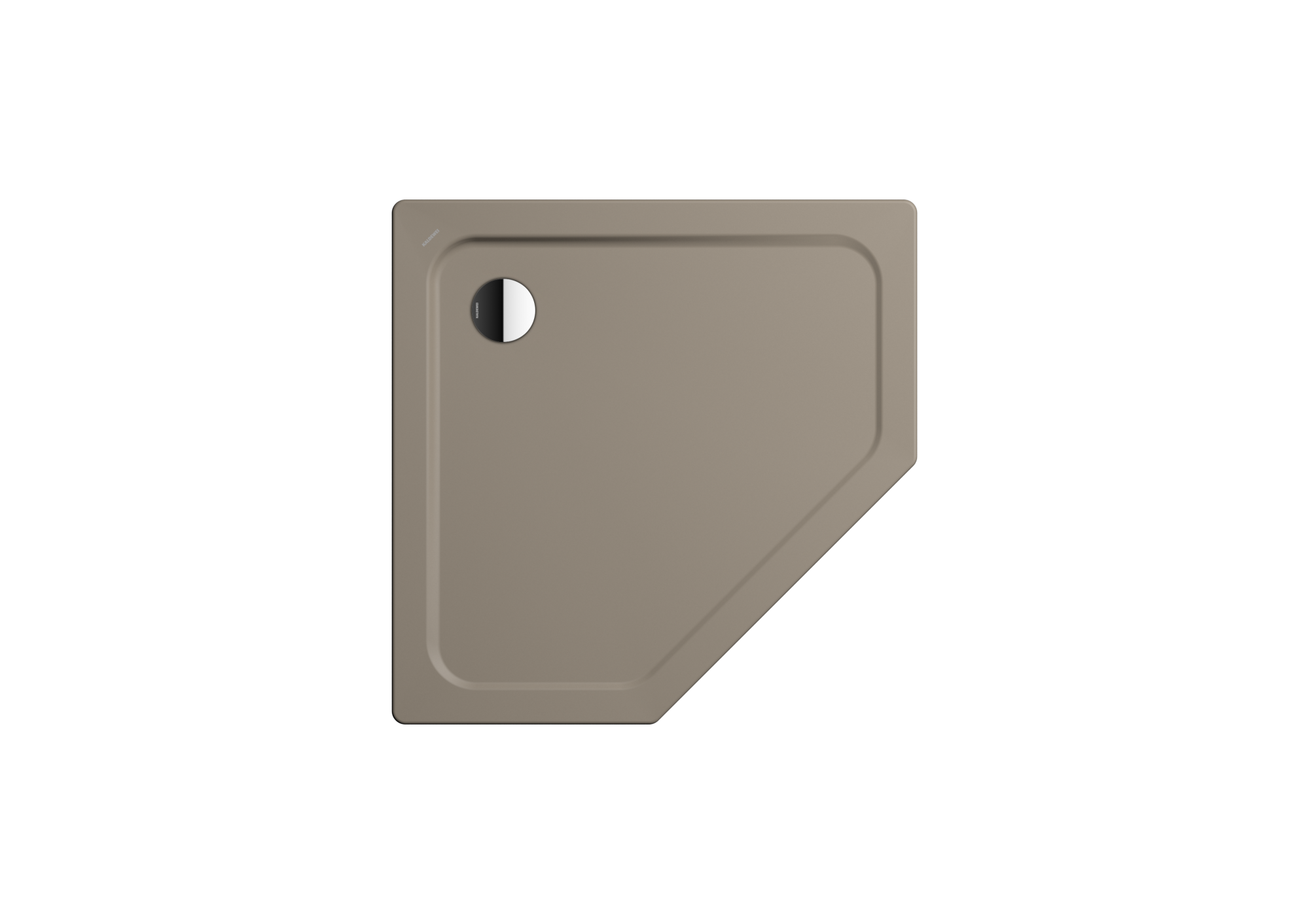 Душевой поддон KALDEWEI Сталь эмалированная 670-2 448 теплый серый 60 670-2448