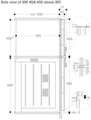 Gaggenau Комбинированная микроволновая печь Serie 400 Bm450100 - Вид №3