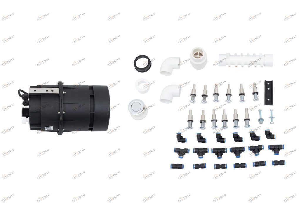 Аэромассаж Aquanet (12 форсунок) с компрессором 00204910