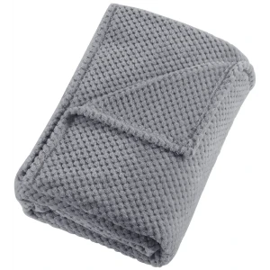 Плед Tula 220x240 см велсофт цвет серый