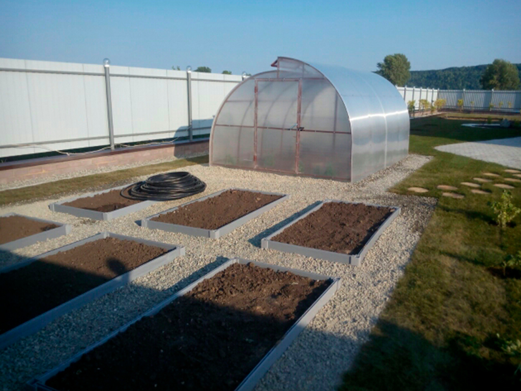 Грядка ПВХ 3х1м, высота 14 см ГеоПластБорд GPBST-134 - Вид №15