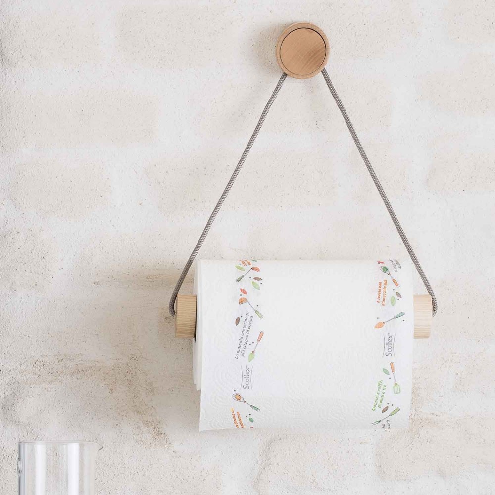 EVRGPRSCNEVER Life Design Полотенцедержатель для кухни - Кольцо  Матовый черный  - Вид №3