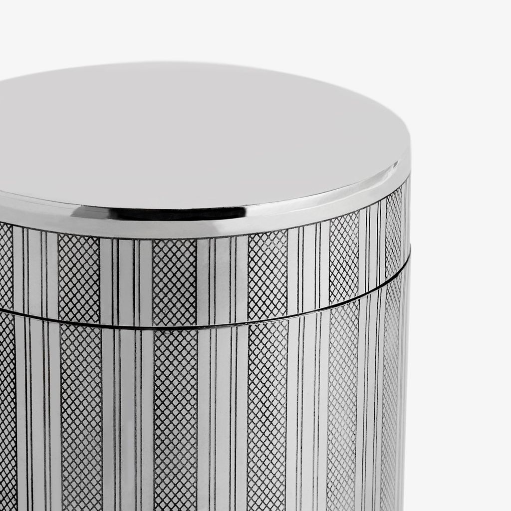 ENCO01 Оловянный круглый контейнер с двигателем Waterworks  - Вид №1