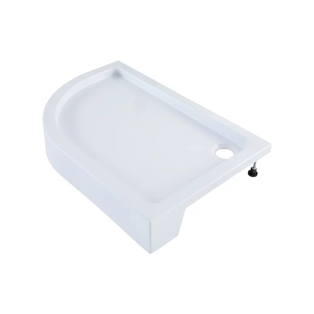 Душевой поддон SENSEA Basic угловой 80×120 см для компактных санузлов 82658156 STLM-0032992 - Вид №2