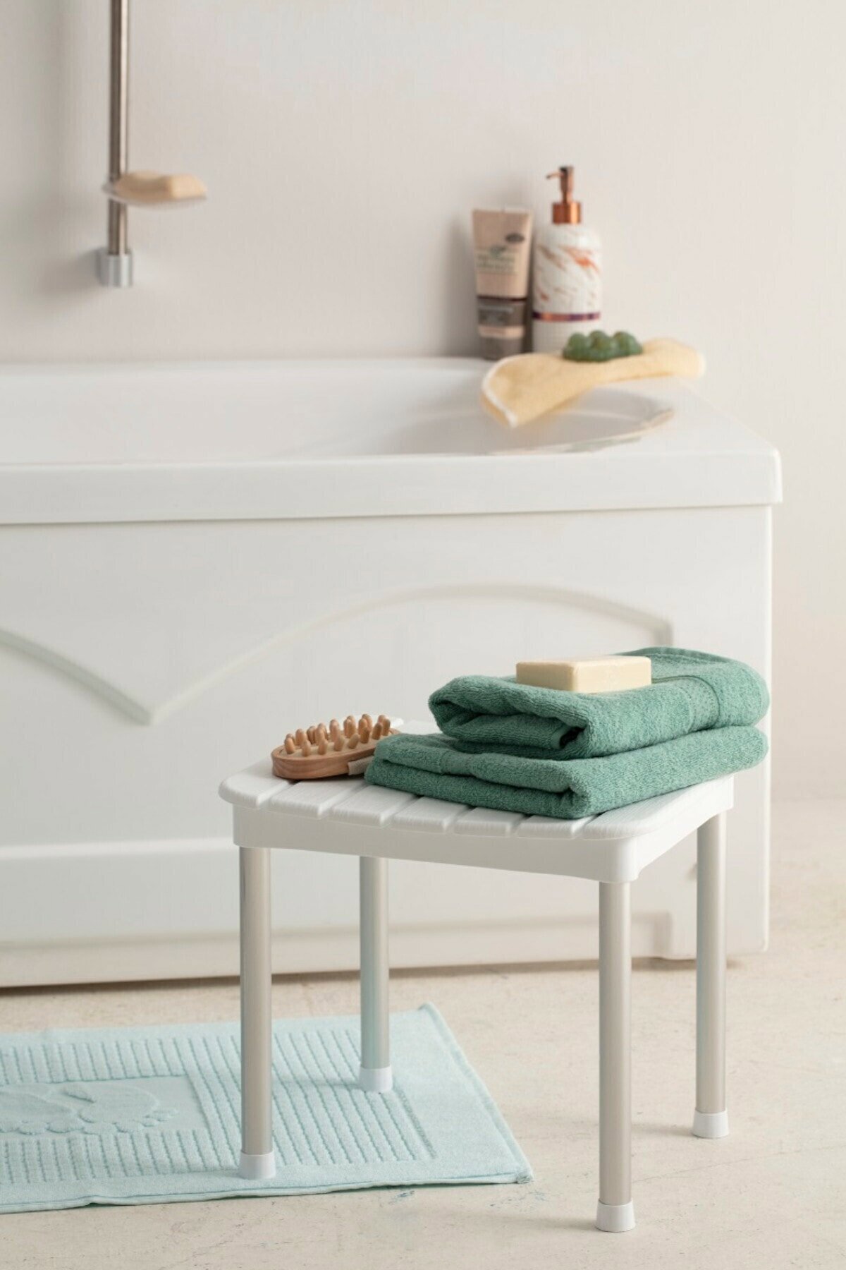 Стул для ванной Primanova Ecaliptus - комфорт и безопасность 87419978 STLM-0073819 - Вид №4