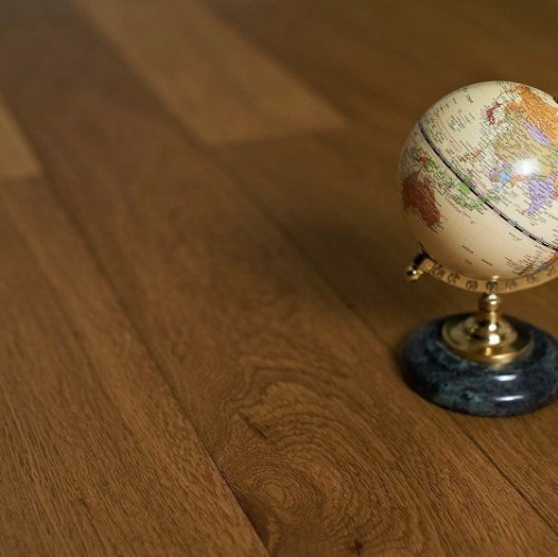 Паркетная доска Amber Wood Дуб Селект (Гладкая) 1860х189 мм 2600200392 - Вид №1