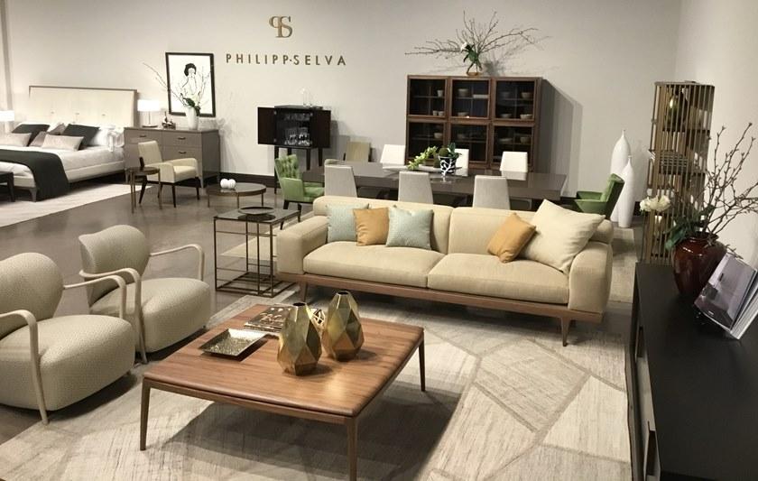 SELVA Мягкое кожаное кресло с подлокотниками  1172  - Вид №12