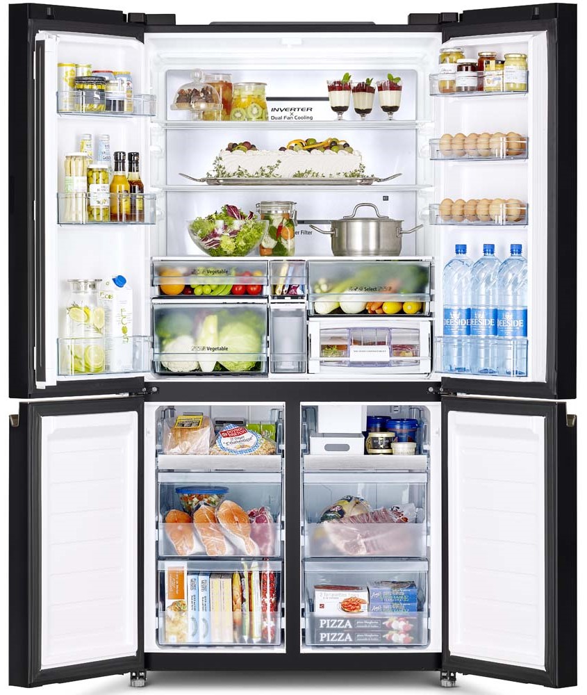 5301474 Холодильник многодверный   Hitachi R-WB 642 VU0 GBK черный STDN-0110772 - Вид №4