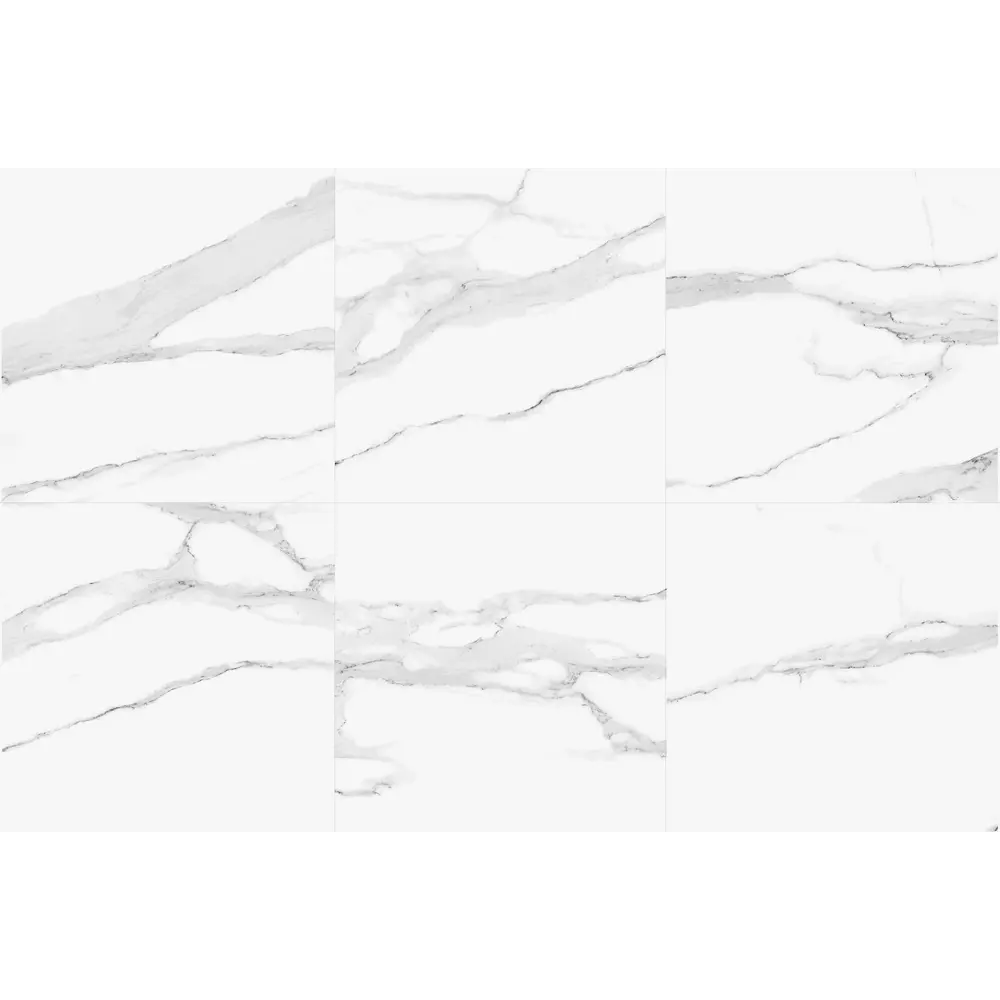 Керамогранит INCOLOR Thasos - белый мрамор 60×60 см для изысканных интерьеров 82595112 STLM-0030941 - Вид №2