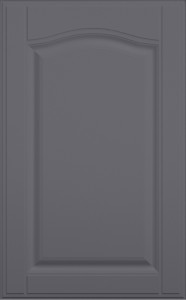 Фасады для кухни Кантри Фрезеровка «Оксфорд» 202 Бетонный серый